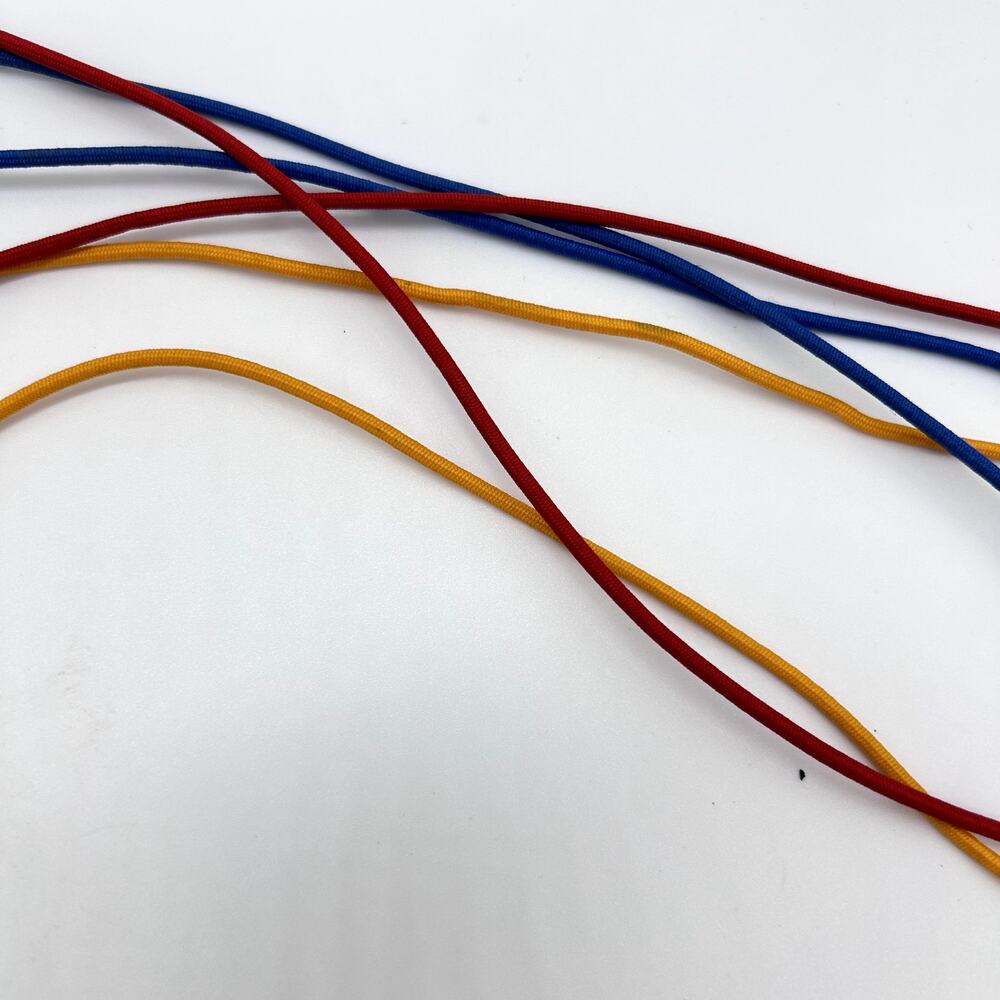 Vintage WCW Galoob Ring Ropes Only (Stretched Yellow) Wrestling Toy Replacement - Picture 2 of 6